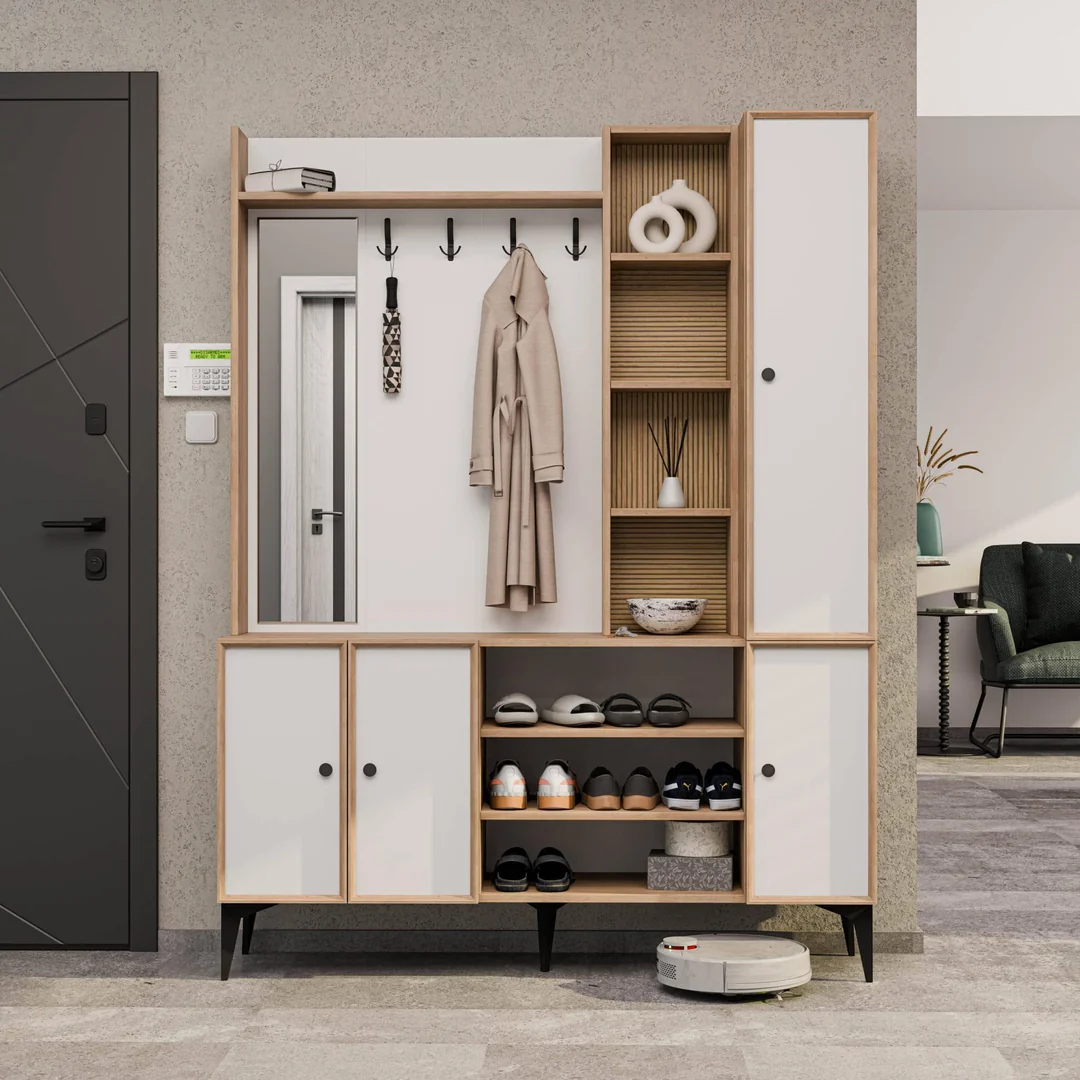 Έπιπλο Εισόδου Verona 5052,150x35x198 εκ.,All4home